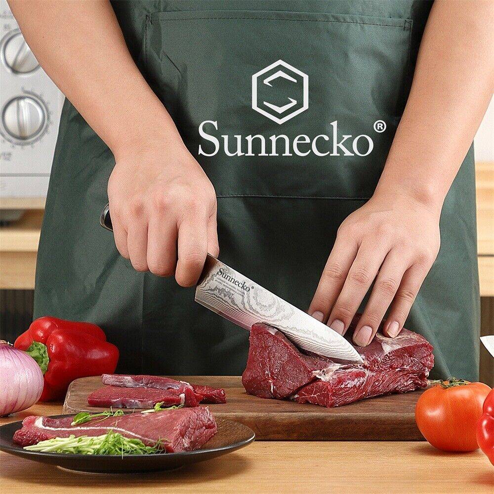 6.5 Inch Kitchen Cutlery Japanese Knife Damascus Steel Meat Cleaver