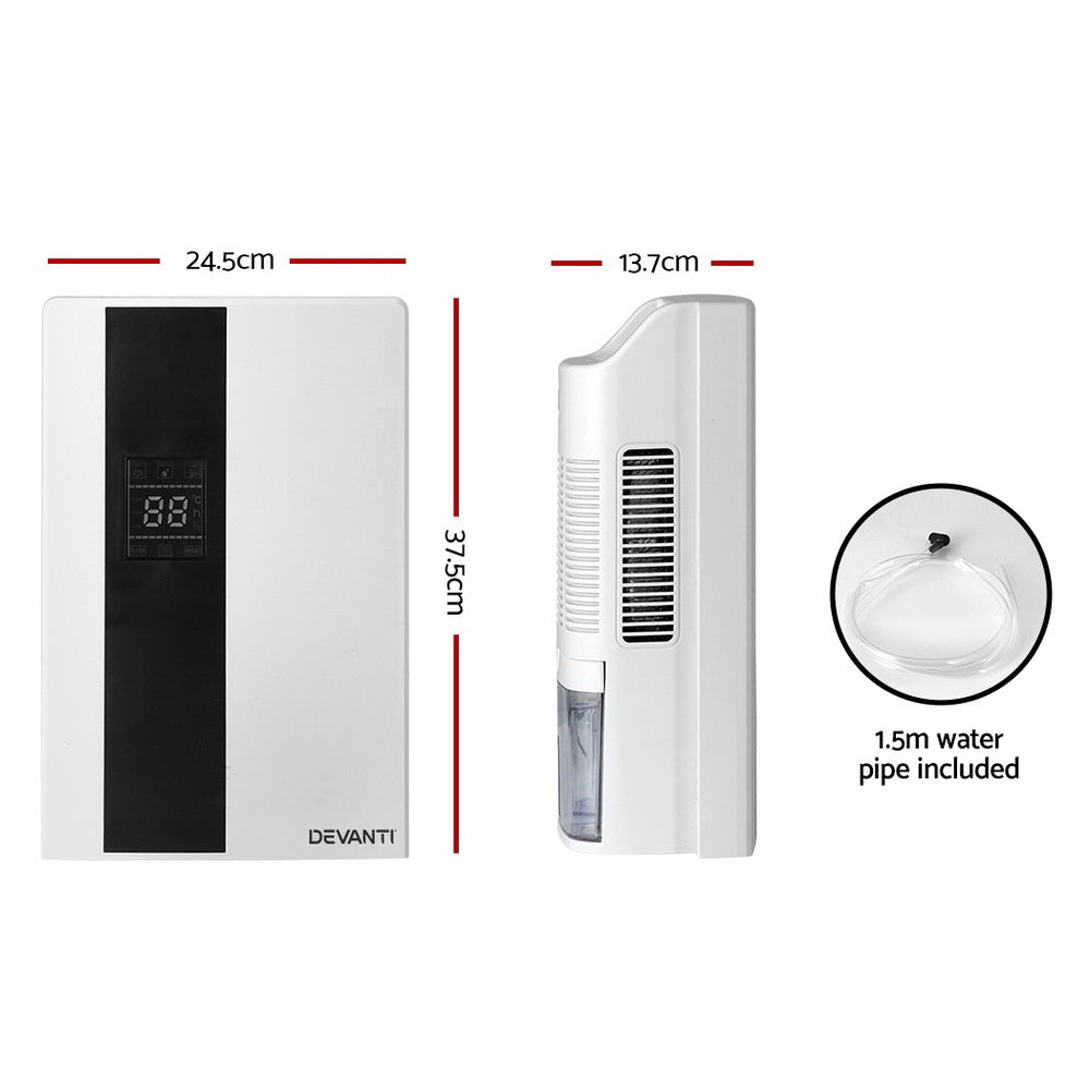 Devanti 2-in-1 Dehumidifier Air Purifier – White