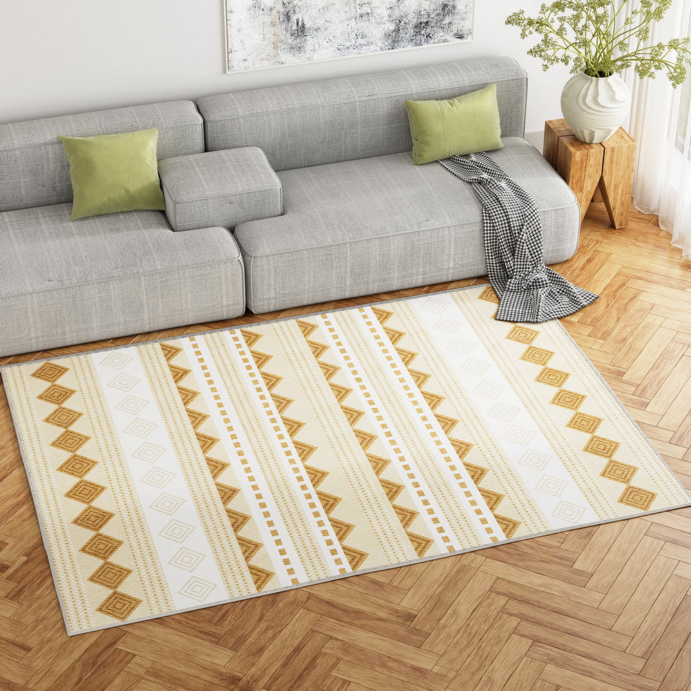 Artiss Oceans Ella Washable Rug 160x230cm – Soft Short Pile