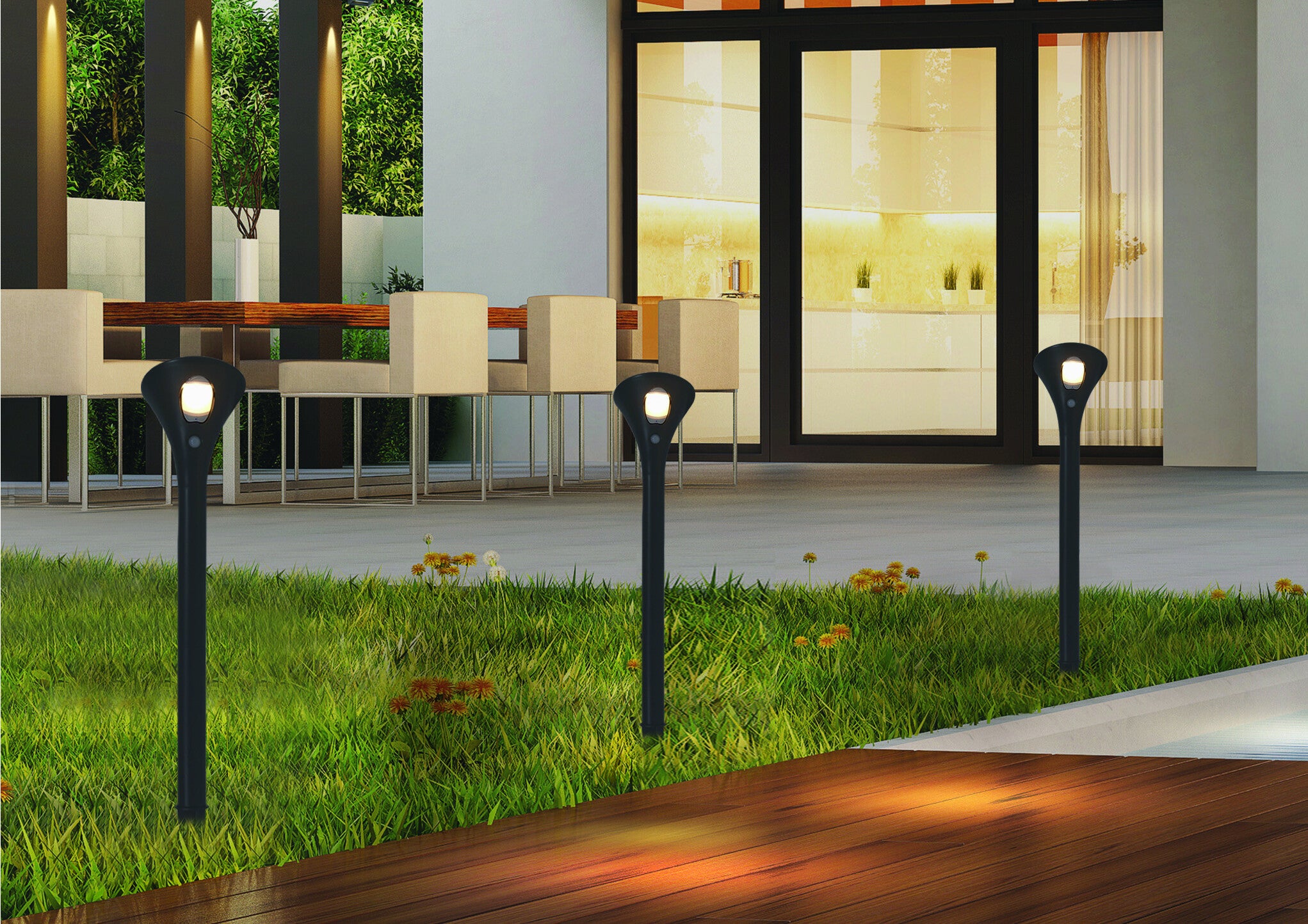 Solar Led Pathway Light 0.5W (40PCS)