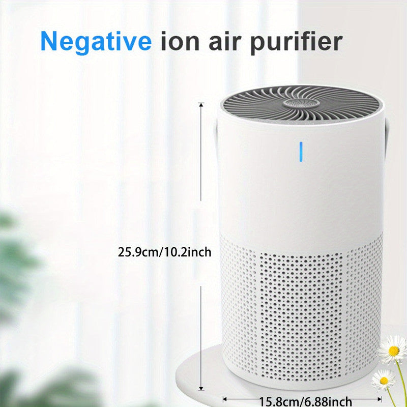 Portable 3-in-1 HEPA Air Purifier – USB