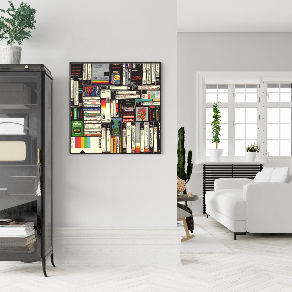 Oceans Book – Black Frame Canvas
