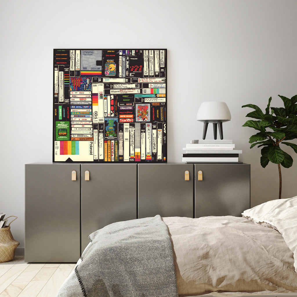 Oceans Book – Black Frame Canvas