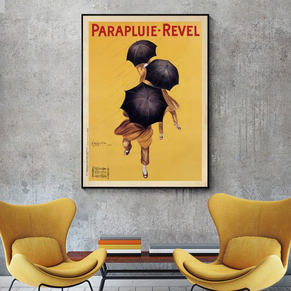 Oceans Parapluie Revel – Black Frame Canvas