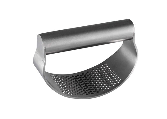 Stainless steel garlic press