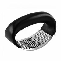 Stainless steel garlic press Rubber handle