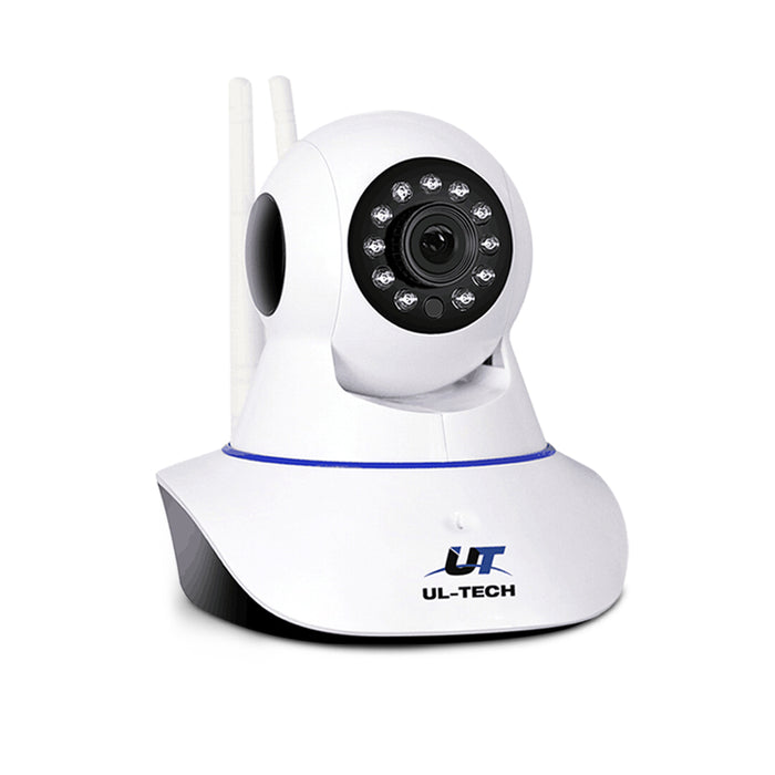 Camera Security WIFI Cam White UL-tech 1080P Wireless IP