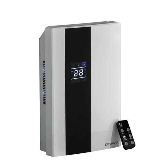 Devanti 2-in-1 Dehumidifier Air Purifier – White