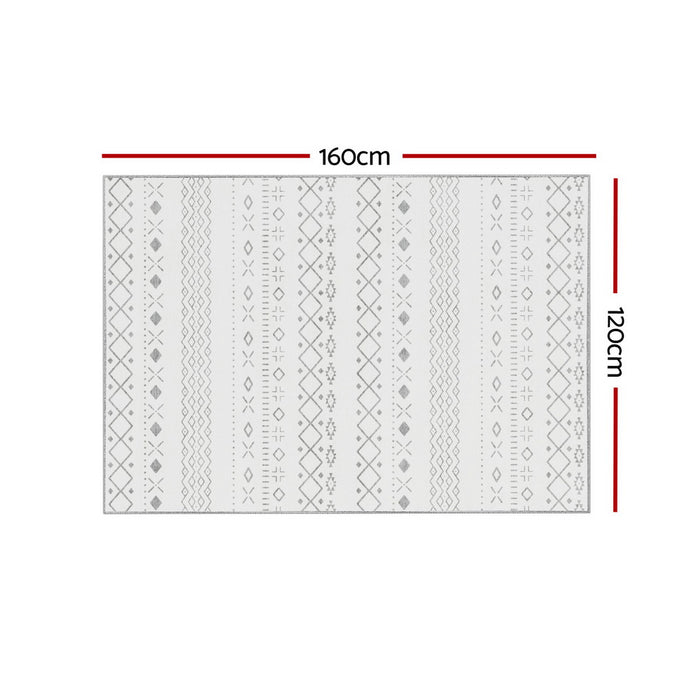 Artiss Rug 120x160cm Area Rug Washable Mat Large Carpet Soft Short Pile Una