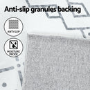Artiss Oceans Una Washable Rug 120x160cm – Soft Short Pile