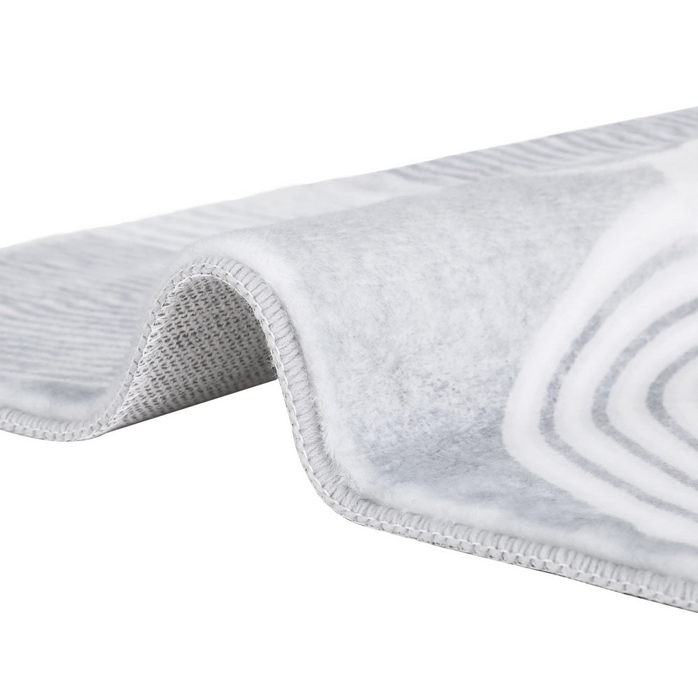 Artiss Oceans Cyril Faux Rabbit Fur Rug 120x160cm