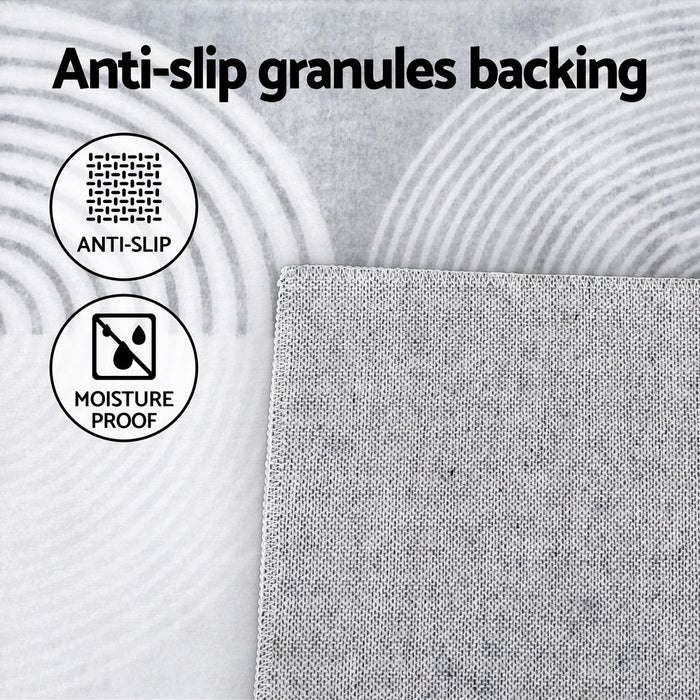 Artiss Rug 120x160cm Area Rug Washable Mat Large Carpet Faux Rabbit Fur Cyril