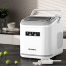 Devanti Ice Maker Machine Portable 12kg Countertop w/Self Cleaning 1.3L White