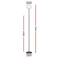Artiss Oceans Adjustable LED Floor Lamp – Remote Control