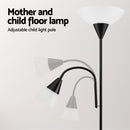Artiss Oceans Mother & Child Floor Lamp – Black