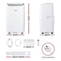 Devanti Portable Air Conditioner 14,000 BTU