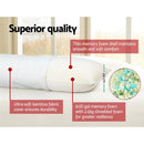 Giselle Bedding Body Support Pillow Bamboo Cover