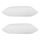 Giselle Bedding Goose Feather Down Pillow Luxury Twin Pack