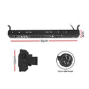 Devanti Electric Strip Heater Radiant Heaters 2000W