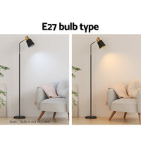 Artiss Oceans Modern LED Floor Lamp – Black