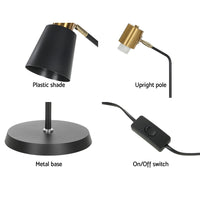 Artiss Oceans Modern LED Floor Lamp – Black