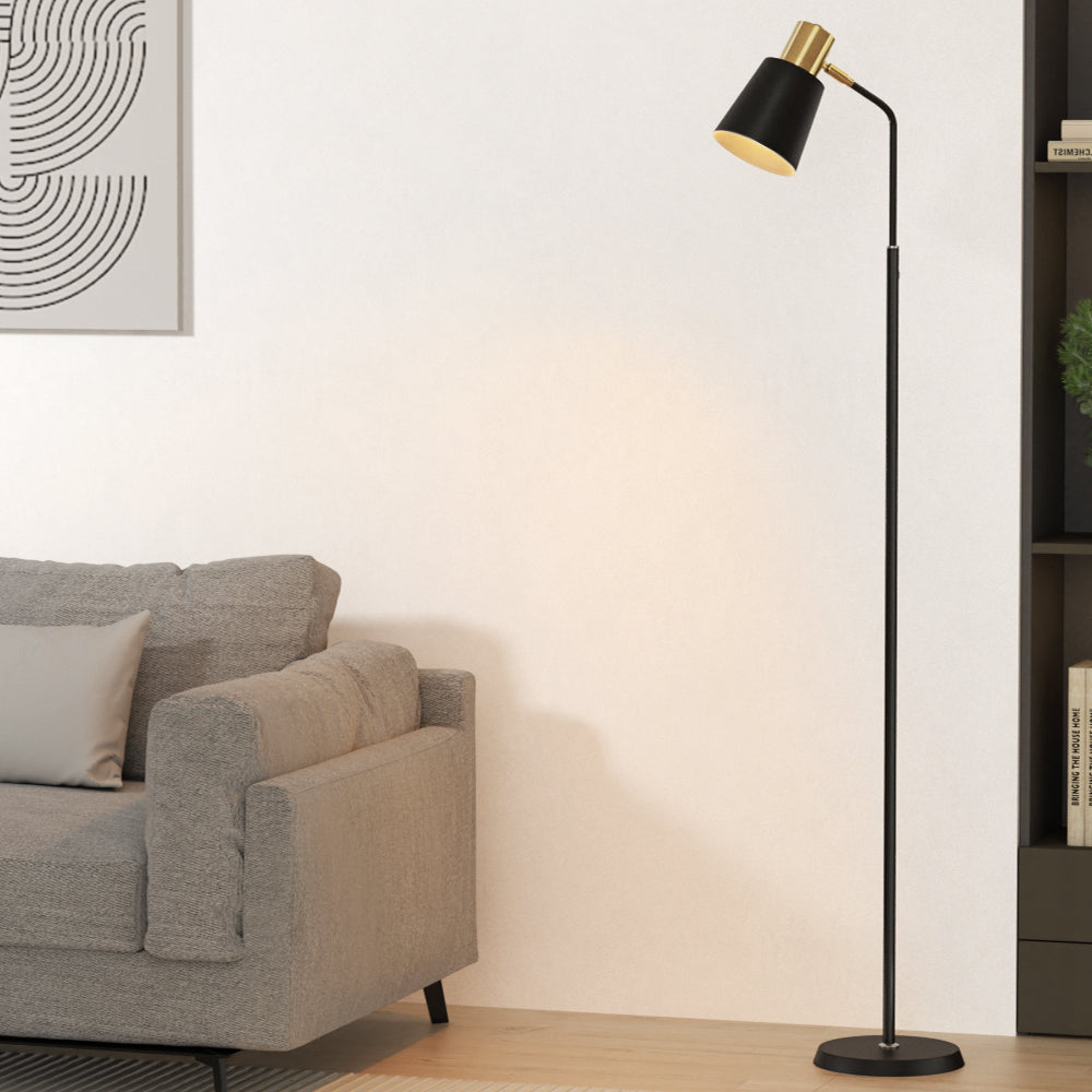 Artiss Oceans Modern LED Floor Lamp – Black
