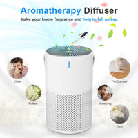 Portable 3-in-1 HEPA Air Purifier – USB