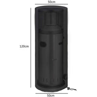 Waterproof 210D Oxford Patio Heater Cover, Windproof Protection for Outdoor Heaters