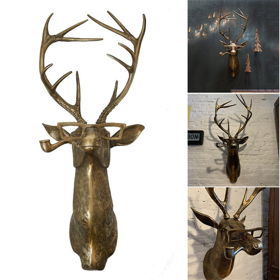 Oceans Frankie Stag Deer – Resin Wall Hanging