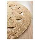 Atrium pilu natural rug 150 x 150cm
