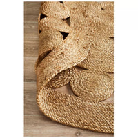 Atrium pilu natural rug 150 x 150cm