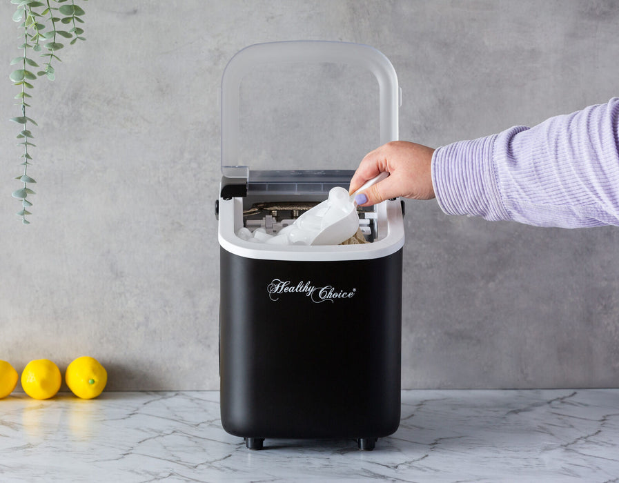 Ice Maker - Ready in 8 minutes, Up to 12kgs every 24 Hours
