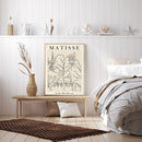 Oceans Line Art By Henri Matisse – Wood Frame Canvas