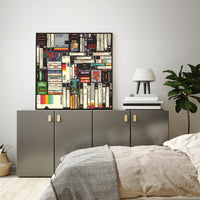 Oceans Book – Black Frame Canvas