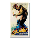 Oceans King Kong 1933 – Gold Frame Canvas