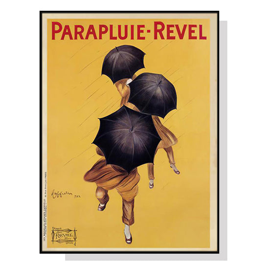 Oceans Parapluie Revel – Black Frame Canvas
