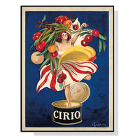 Oceans Cirio By Leonetto Cappiello – Black Frame Canvas