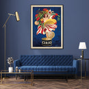 Oceans Cirio By Leonetto Cappiello – Black Frame Canvas