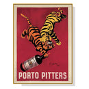Oceans Porto Pitters Vintage – Gold Frame Canvas