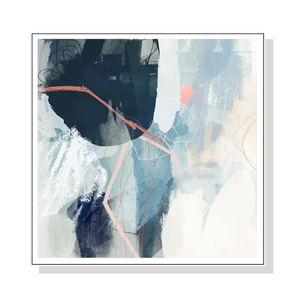 Oceans Luz II – White Frame Canvas