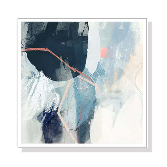 Oceans Luz II – White Frame Canvas