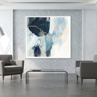 Oceans Luz II – White Frame Canvas