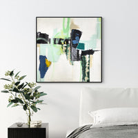 Oceans Hard Truth – Black Frame Canvas