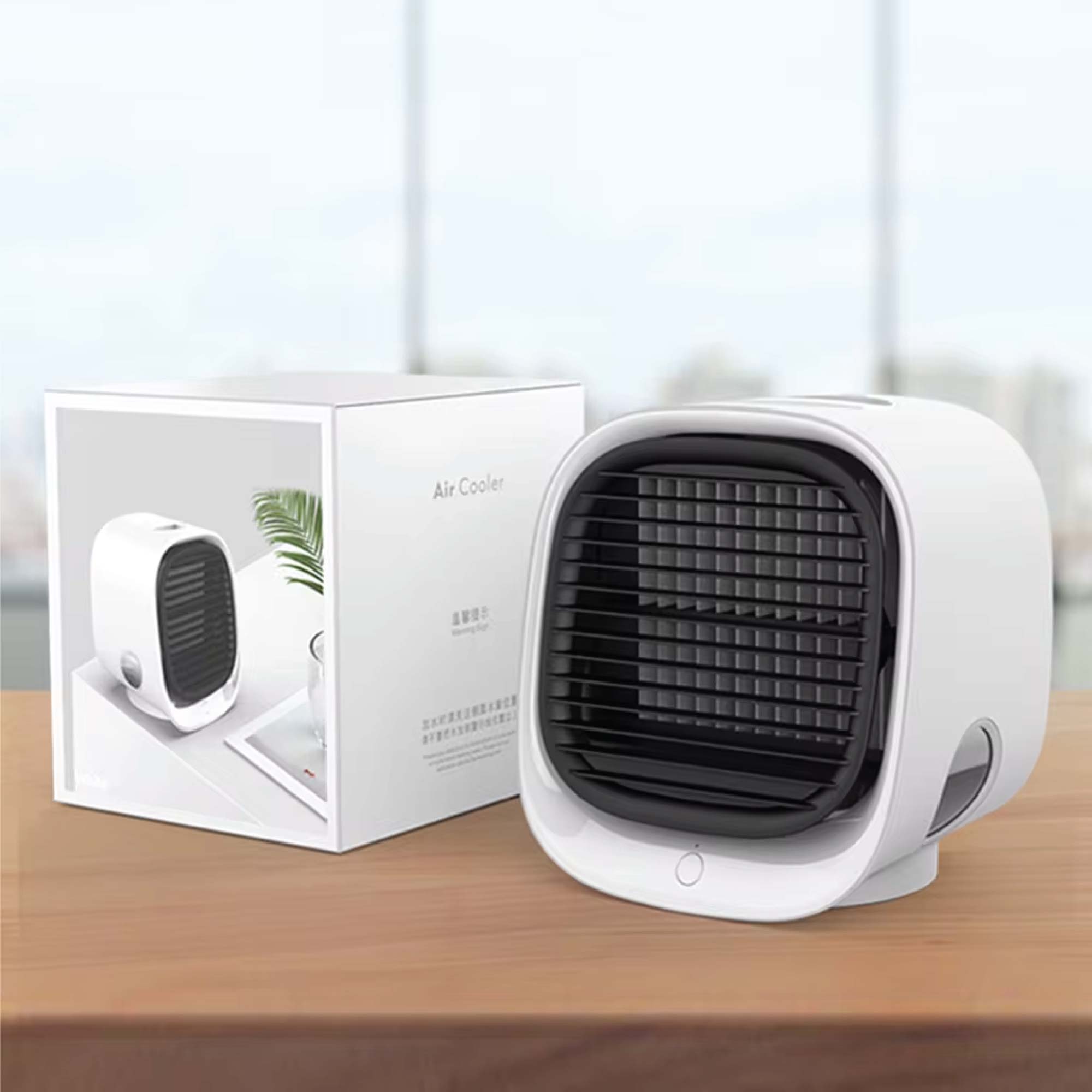 USB Mini Air Purifier & Desk Fan