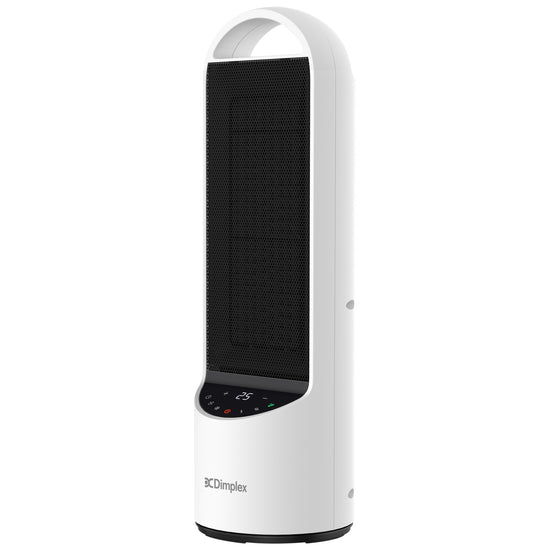 Dimplex 2kW Personal DC Digital Ceramic Heater in Black and White