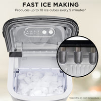 Morphy Richards 15kg Ice Maker in Stainless Steel