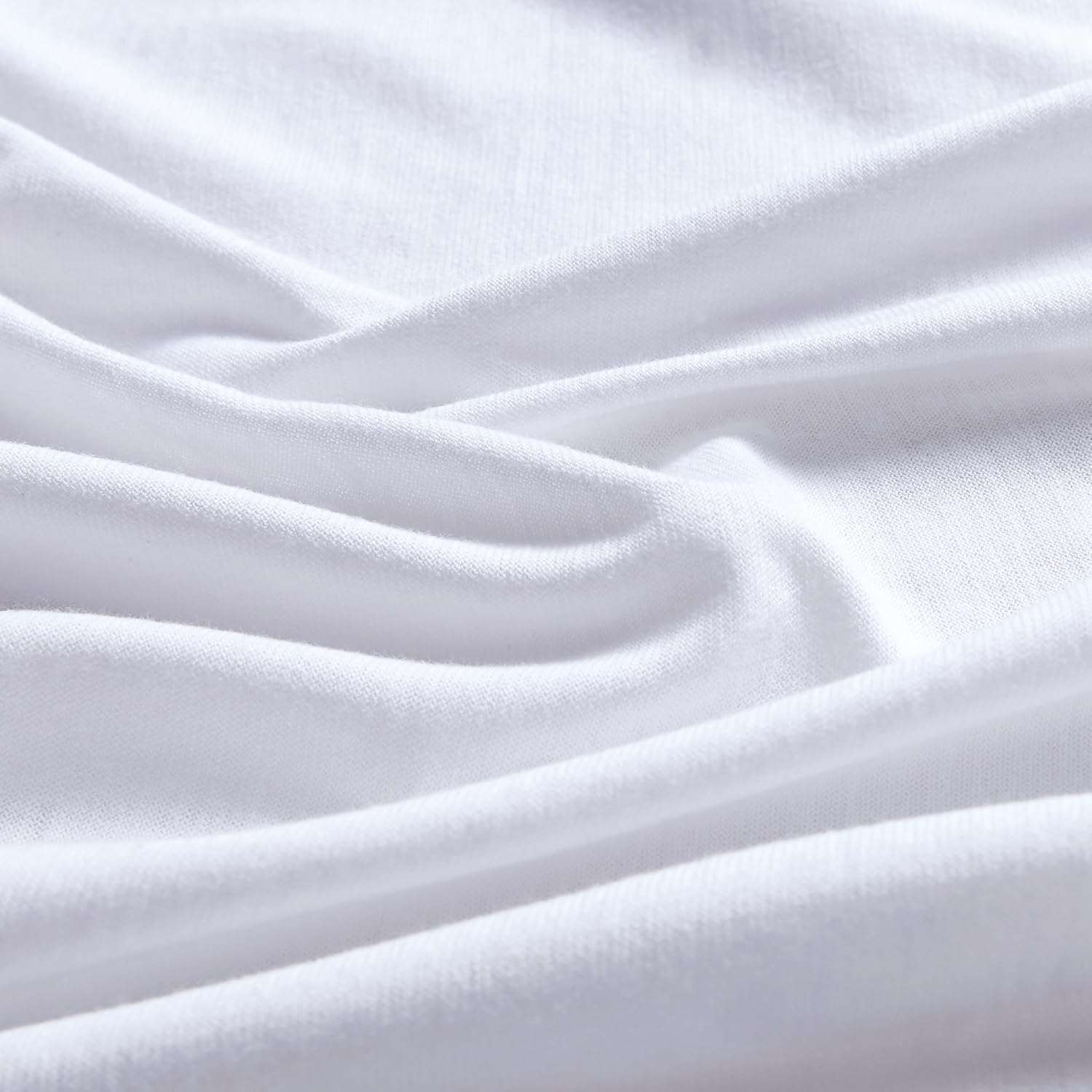 Cotton Quilt Cover Set - White - Super King
