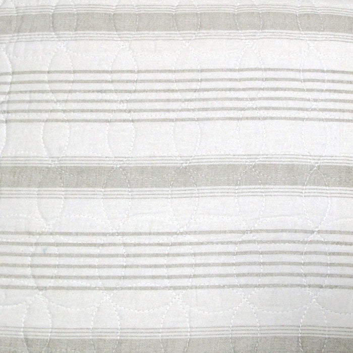 Brighton Road Regatta Stone Quilted Quilt Cover Set Queen