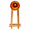 61cm Bamboo Easel Table Lamp Modern Scandi Designer Desk Light Bedroom Office