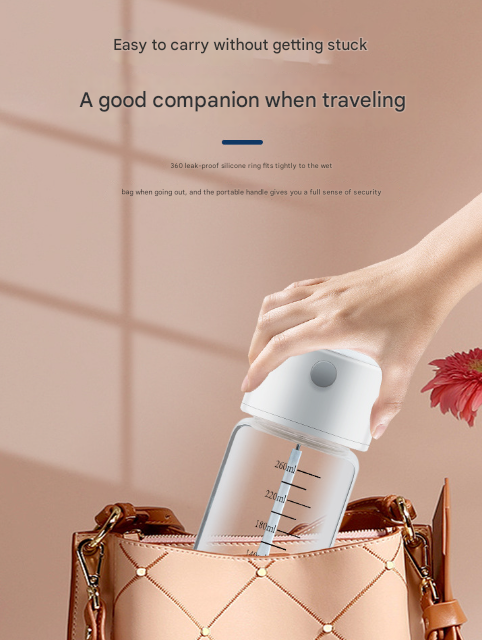 White Portable Electric Self-Stirring Mug